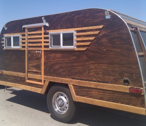side view of the home made rv