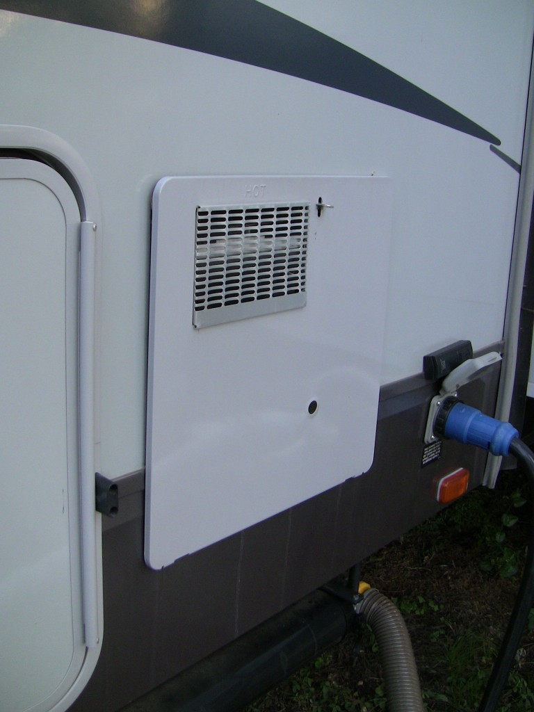 RV Hot Water Heater Cover Fifth Wheel Pictorial Guide
