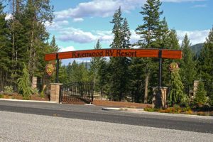 Ravenwood RV Resort Idaho Entrance