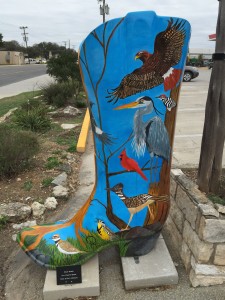 The HIll Country Birds Cowboy Boot