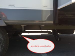 Jayco travel trailer grey tank control valve