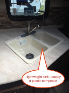 Jayco travel trailer lightweight sink