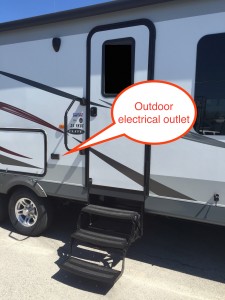 Jayco travel trailer outdoor electrical plug