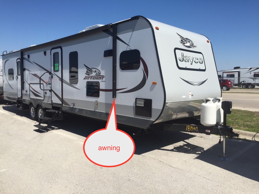 Jayco travel trailer awning