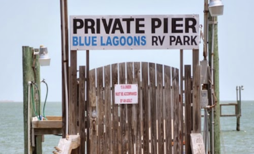 Blue Lagoons RV Resort Rockport Texas on the Texas Gulf