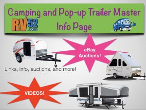 camping trailer and pop up trailer master info page