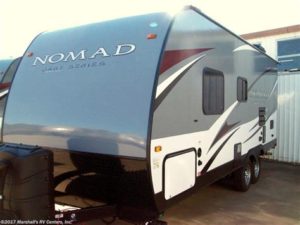 Nomad travel trailer for sale rent parts