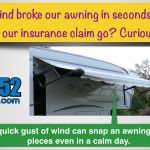 RV Awning insurance claim - how did it go