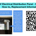 RV Electrical Distribution Panel Information Page