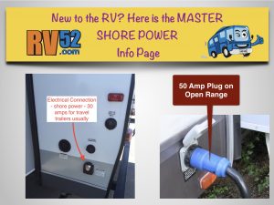 rv how to shore power quick info page