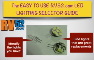 rv led light selection guide for finding replacement lights