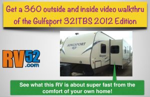 Video Review and Notes - 321TBS 2012 Kingsport Travel Trailer