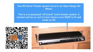 rv home theater and audio system repurposed home system