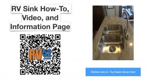 rv sink how to information