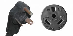 Connectors for 30 amp RV Electric service