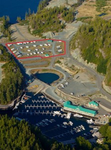 Telegraph Cove RV Park Aerial Picture