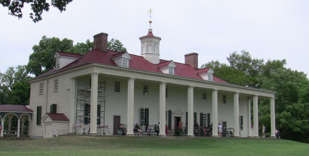Mount Vernon - Front View - George Washton's Home