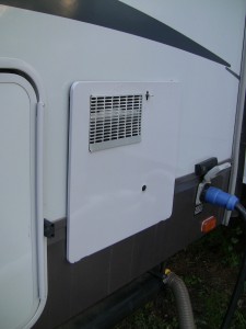 rv hot water heater cover