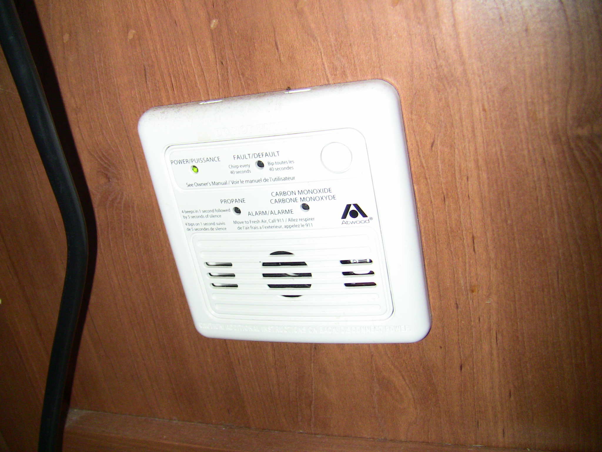 Rv Carbon Monoxide Detector And Propane Detector Don T Go Without