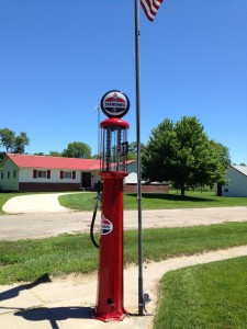 Antique Gas Pump Comstock Nebraska