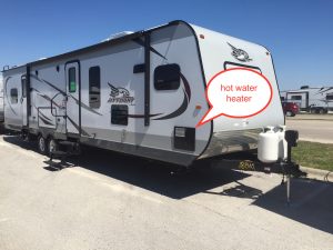 Jayco travel trailer hot water heater