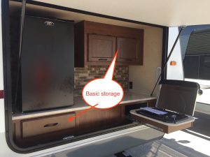 Jayco travel trailer outdoor kitchen simple storage