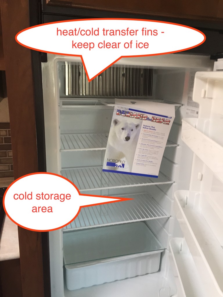 Why does my RV refrigerator freeze everything?