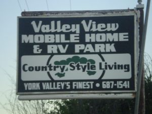 Arizona RV Park Duncan Valley View Welcome Marquee