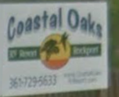 Coastal Oaks RV Resort Park Rockport Texas Gulf Coast