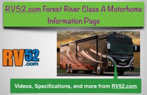 forest river class a motorhome rv master info page