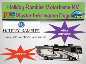 holiday rambler motorhome rv master info page