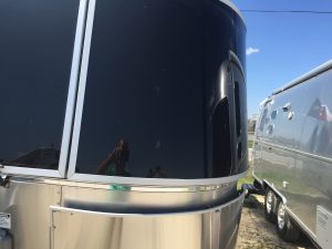Airstream International Front Window Side View