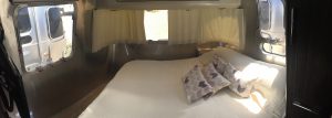 Airstream International Bedroom Panorama