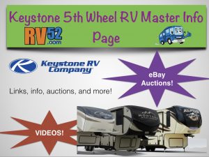keystone rv 5th wheel master info page
