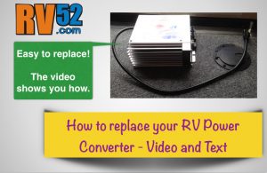 RV Power Converter Replacement and Repair Video