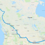 RV Rental Itinerary Indiana to Alaska