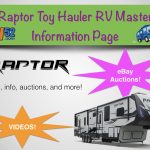 raptor toy hauler rv master info page