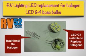 replacing rv halogen lights with led lights