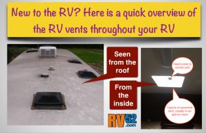 standard roof rv vents information page