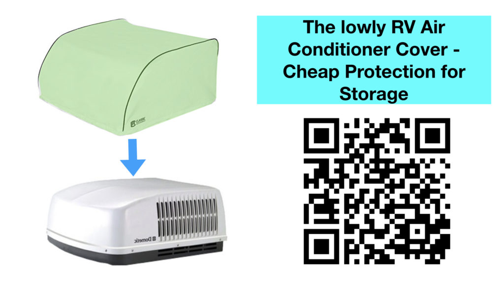 The lowly RV Air Conditioner Cover - Cheap Protection for Storage