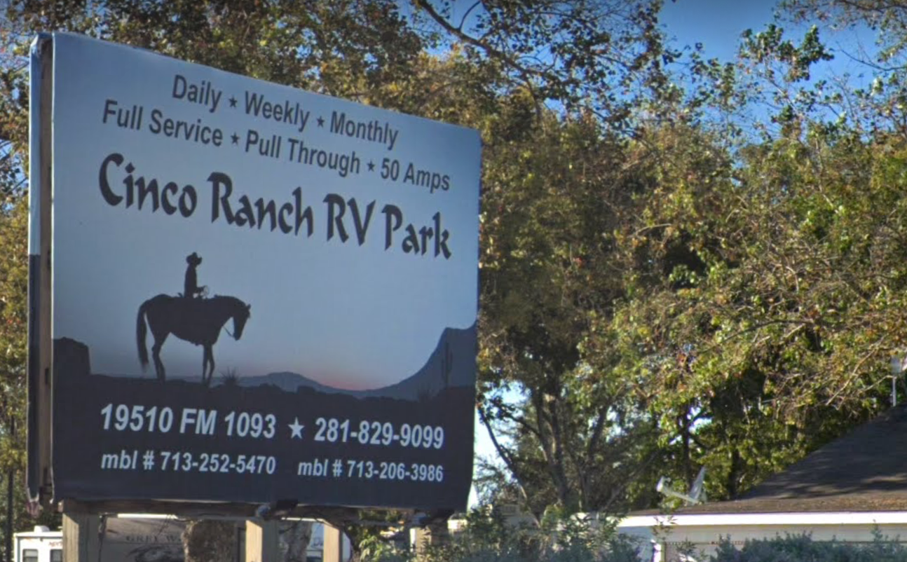 cinco ranch rv park richmond texas houston gulf