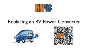 replacing the RV power converter 001