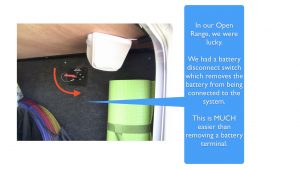 replacing the RV power converter 011 turn battery disconnect switch