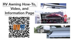 rv awning how to information page and videos